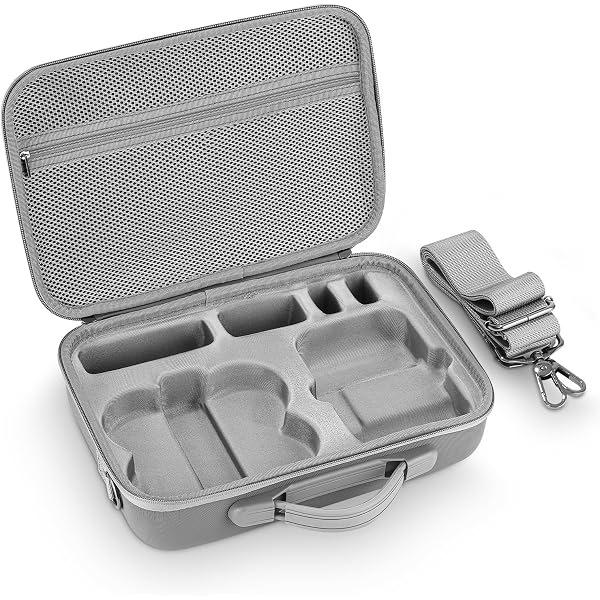 Sac De Transport Rigide Étanché Pour DJI Neo – Protection Complète Drone + Accessoires, Noir Robuste