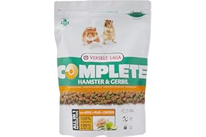 Versele-Laga Complete Hamster & Gerbo | 500 g | Alimento Completo para hámsters y jerbos | con gránulos Todo en uno Ricos en proteínas | para más energía y vitalidad