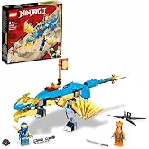 LEGO&reg; NINJAGO&reg; Jay&rsquo;in G&ouml;k G&uuml;r&uuml;lt&uuml;s&uuml; Ejderhası EVO 71760-6 Yaş ve &Uuml;zeri i&ccedil;in NINJAGO Jay ve Yılan İ&ccedil;eren Oyuncak Yapım Seti (1