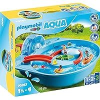 Playmobil 1.2.3 Aqua 70267 Fröhliche Wasserbahn, Ab 1,5 bis 4 Jahre