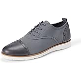 Amazon Essentials Men's Knitted Brogue Oxford Dress Shoes