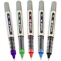 Stylos Uni-Ball Eye UB-157 - Lot De 10, Pointe 0.7mm, Encre Super Ink, Couleurs Assorties