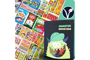 GENERISCH XXL-Mix mit 50 Veganen Süßigkeiten aus aller Welt auch als Geschenkidee z.B. zum Geburtstag - Mischung mit Candy, Sweets und Snacks als vegane Box