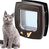 Ferplast Swıng 7 Kedi-K&ouml;pek Kapı,Khv,13,5X13,7 Mnyt, Magnetic, Kahverengi