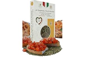 Condiviso GIFT Vol.2 - Mix Erbe Senza Sale - Origano Siciliano e Peperoncino Calabrese Contuso senza Additivi per Sughi, Pizza & Spaghettata - Idea Regalo Design Libro con Busta Sigillata 50g