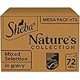 SHEBA Natures Collection Cat Pouches Mixed Selection in Gravy 72x85g pack