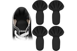 SIBBA 2 W 1 Gąbkowa Poduszka Na Piętę Uchwyty Do Butów 2 Pary Samoprzylepnych Wkładek Zbyt Duże Miękkie Z Siatki Grube Antypoślizgowe Wkładki Na Plecy