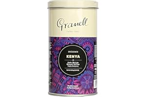 Granell Cafés · 1940 -Orígenes Kenya Cafe Molido 100% Café Arabica Café con Cuerpo, Intenso Aroma y Agradable Acidez - 250 g