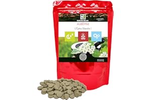 NAKURU | Aubépine | Gamme Relax | Fabriqué en France | "L'Épine Blanche!" | (500 Comprimés de 500mg / Poids Net: 250g / Rouge)