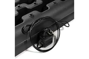 ‎CAMPNETIC Campnetic Sicherung (100cm) - Diebstahlsicherung für Sandboards, Sandbleche und magnetisches Campingzubehör u. Offroadzubehör- Kastenwagen, Camper u. Wohnmobile