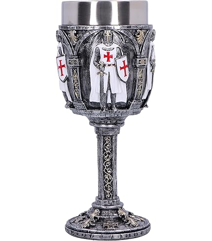 Calice Gotico Con Rose In Resina Nemesis Now | Design Teschio Con Inserti Acciaio Inox | Altezza 18 Cm - Foto 4