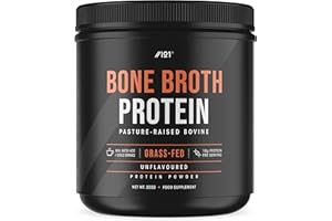 Bone Broth Beef Protein Powder 200g - Unflavoured - 100% Grass-Fed & Pasture Raised Beef – by Alpha01