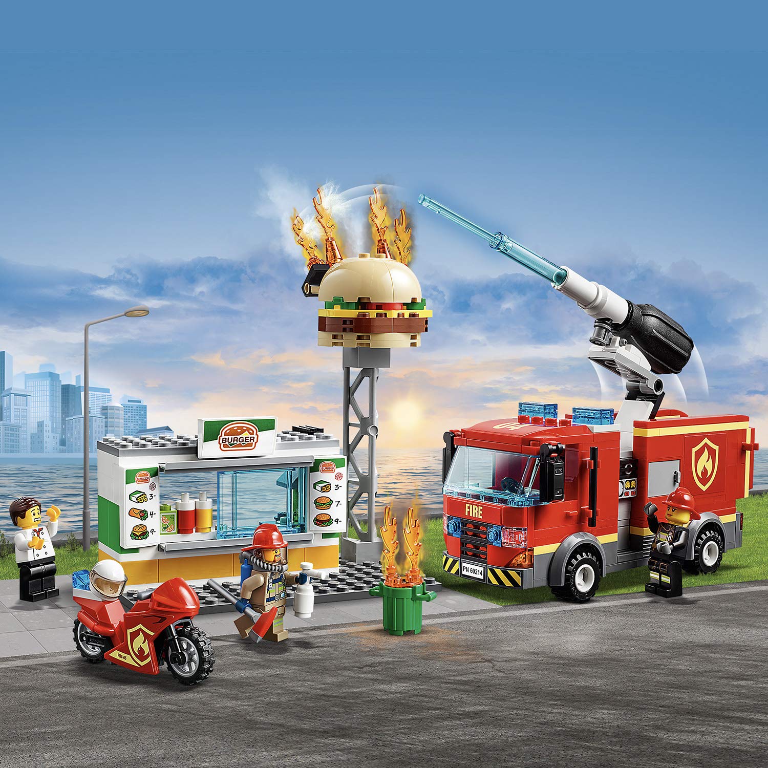 lego burger bar rescue