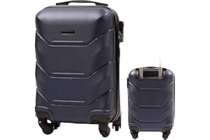 UNLIMITED Mała Walizka Podróżna z ABS na 4 Kółkach – Lekka i Wytrzymała – Bagaż Kabinowy – 51x34 cm