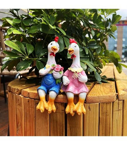 Hekasvm Garten Deko Frösche – 3 Stück, Harz Figuren Für Garten, Balkon & Wohnzimmer