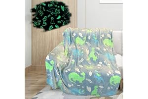 ‎XIAOBUDIAN XIAOBUDIAN Kuscheldecke Dinosaurier Kinder,Dinosaurier Bett Sofa Flauschige Decke Kuscheldecken für Mädchen und Jungen,Geschenke für Jungen Mädchen.(Dinosaurier Modell 2,130x150cm)