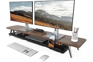 Fenge Bildskärmsstativ, skärmhöjare, för bärbar dator, PC, TV-skrivbord