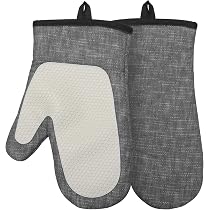 Guanti Da Forno In Silicone Antiscivolo - Guanti Da Cucina Resistente Al Calore, Impermeabili, Per Barbecue, Griglia, Pentole Calde