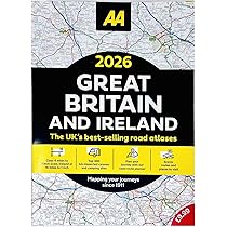 2025 Great Britain & Ireland Road Atlas : AA - Foto 5