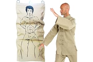 Senshi Japan Borsa da parete XXL Wing Chun: sviluppa una potenza devastante, tela resistente per prestazioni di lunga durata, opzioni di sospensione versatili, peso personalizzabile per un allenamento