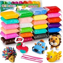 Kit Pâte à Modeler 460g EOPUOZS Argile Autodurcissante Enfant, 36 Couleurs Pate A Modeler Autodurcissante, Clay Set, Pate Autodurcissante Pour Enfants, Cadeau Pour Garçons Et Filles De 3 à 12 Ans Pâte