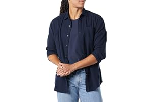 Amazon Essentials Camicia in Flanella a Maniche Lunghe - Colori Fuori Produzione Uomo