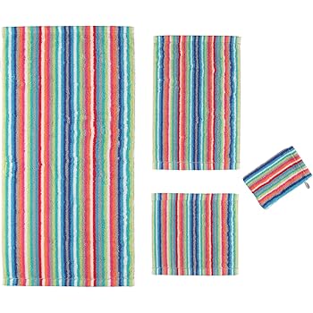 Cawö - Life Style Karo 7047 - Farbe: 84 - multicolor - Handtuch 50x100 cm für Fa