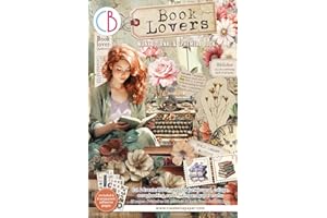 Ciao Bella Book Lovers Junk Journal & Ephemera Book - Scrapbooking/Paper Crafts