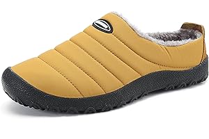 DAFENP Zapatillas de Casa para Hombre Mujer Pantuflas Zapatillas Invierno Pelusa Antideslizante Cálido Confortables Casa Interior y al Aire Libre