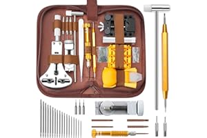 SOONAN 149pcs Ensemble Kit de Réparation de Montre, D'outils De Barre De Ressort Professionnel, Outil De Réparation Professionnels Outils De Réparation De Montres De Précision