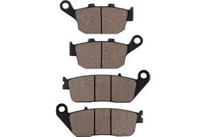 SOLLON Bremsbeläge vorne und hinten für Honda VTR 250, CB500X CB500F CB500R, Rebel 300 500 CMX 300 CMX 500, CTX 700, NC 700 NC 750, CB300F CBR300R