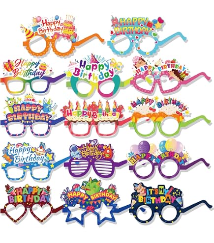 Set Da 42 Pezzi Accessori Halloween Per Adulti: 24 Occhiali Di Carta + 18 Collane Girocollo A Tema Per Feste, Cosplay E Foto