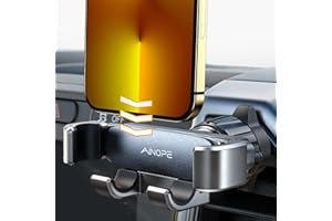 AINOPE Car Phone Holder, 2024 Upgrade Air Vent Gravity Car Phone Mount [Just Slip in] 360° Rotation Phone Holder for Cars for iPhone Car Mount Fits iPhone 15 Pro Max 14 13 12 All 4.0''-7.0'' Phones