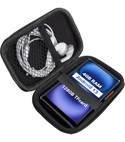 MECHEN Lettore MP3 256GB Con Android 13 E WiFi – Schermo 5” HD, Spotify E Audible Preinstallati