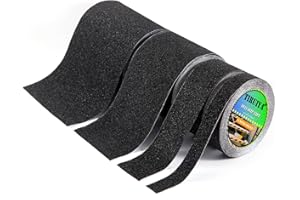 Tiruiya Ruban à Friction Antidérapante Escalier pour Bande/Bain/Escalier Bois/Marche Escalier Exterieur