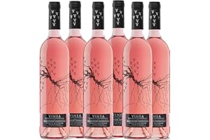 KDJMDL Museum Vinea Rosado, Variedad Tempranillo, Brillante y Luminoso, 6 x 750 ml