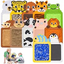 Lot de 12 tapis sensoriels muraux sensoriels pour enfants - Tapis sensoriel pour enfants autistes - Tapis sensoriel - Jeu éducatif - Article pour enfants - Autisme - Fournitures scolaires