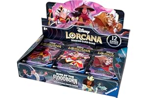 RAVENSBURGER VERLAG GMBH Disney Lorcana Trading Card Game: Aufstieg der Flutgestalten - Display mit 24 Booster Packs (Englisch)
