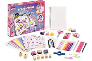 Maped Creativ - Scrapbooking - Kit Complet d'Activités, avec + de 70 Accessoires et Matériel Maped, dont 1 Carnet et 3 marque pages - A Partir de 7 Ans