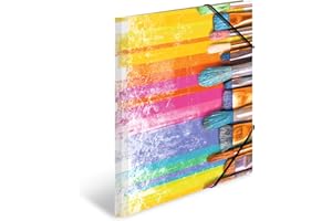 HERMA 19294 arkusz dokumentów DIN A3 z wytrzymałego kartonu, z pełnym i elastycznym nadrukiem wewnętrznym, dla dzieci, chłopców i dziewcząt