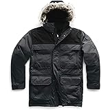 The North Face Men S Mc Murdo 2 Down Parka Tnf Black High Rise Grey Medium Amazon Co Uk Clothing