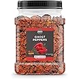 Birch & Meadow 100 Count of Ghost Chile Pepper Pods, Extremely Hot, 1,000,000 SHU