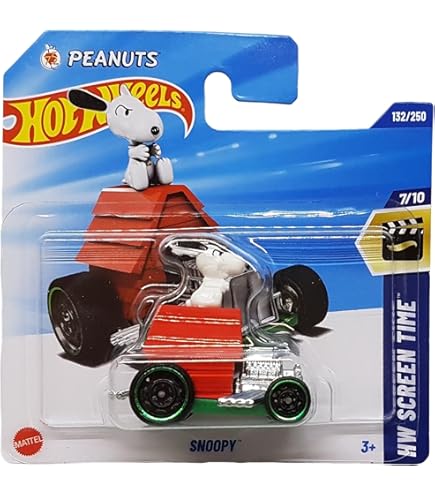 Hot Wheels Entertainment Peanuts Snoopy Volkswagen Beetle: Amazon