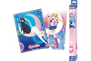 GB eye - SAILOR Moon Set 2 Chibi affischer sjöman måne & katter