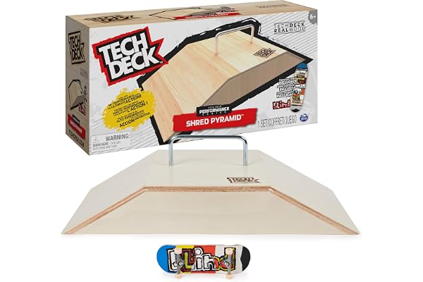 Tech Deck - drewniana rampa