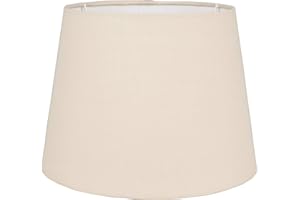 MiniSun | Modern Tapered Light Shade in a Beige Fabric Finish | Floor Lamps & Torchieres, Home Décor & Improvement Essential | 250cm Shade Width