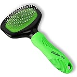 Golden Pets Softbürste verbesserte Version I Schutznoppen für besonders empfindliche Tiere I Ideal für Hunde, Welpen, Katzen,