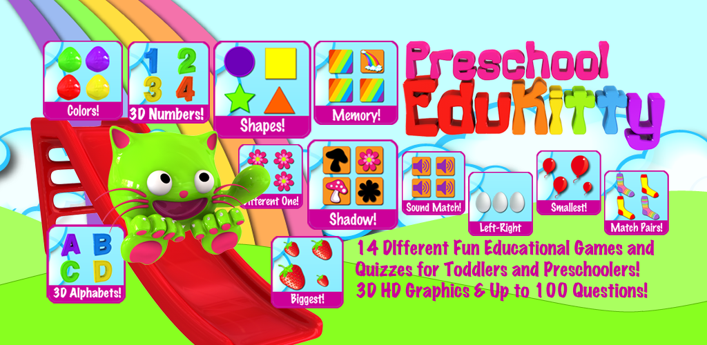 Toddler Educational Learning Games EduKitty Preschool Amazon.co.uk
