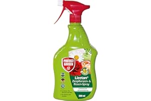 PROTECT GARDEN Lizetan AF Zierpflanzen-und Rosen-Spray, gegen Schädlinge an Rosen, Zierpflanzen, Obst und Gemüse, 500 ml