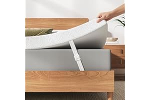 Bednew Memory Foam Mattress Topper, 8cm Thickness Mattress Topper Double Bed with Anti-Slip Breathable Washable Cover, Back Pain Relief, Double Size 135x190x8cm